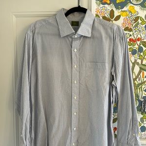 Sid Mashburn 17.5 dress shirt check